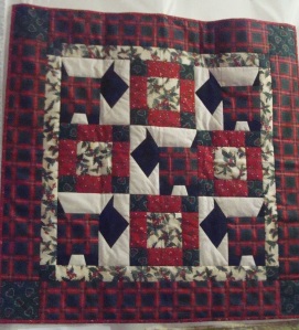 We had lots of small quilts in our show.