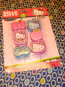 Chrissy and I share an "unfortunate" addiction to all things "Hello Kitty."